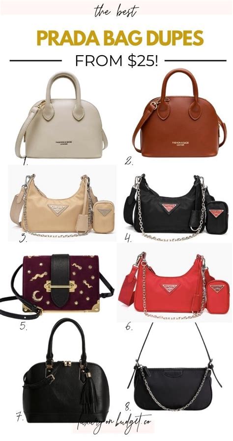 steve madden prada bag dupe|Prada nylon bag dupes.